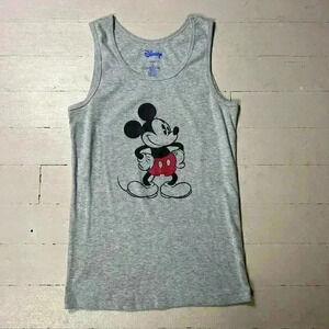 Grey Disney Mickey Mouse Tank Top Girl’s Size Large 11/13